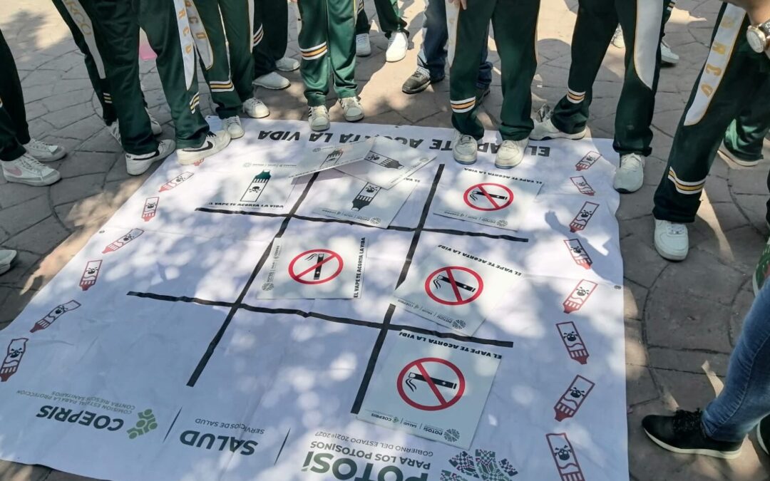 REFORZARÁN CAMPAÑA PARA PREVENIR EL USO DE VAPEADORES EN ESTUDIANTES 