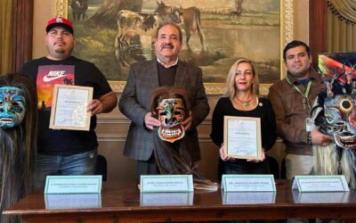 SLP RECIBE DONACIÓN DE TRES MÁSCARAS DE JALISCO