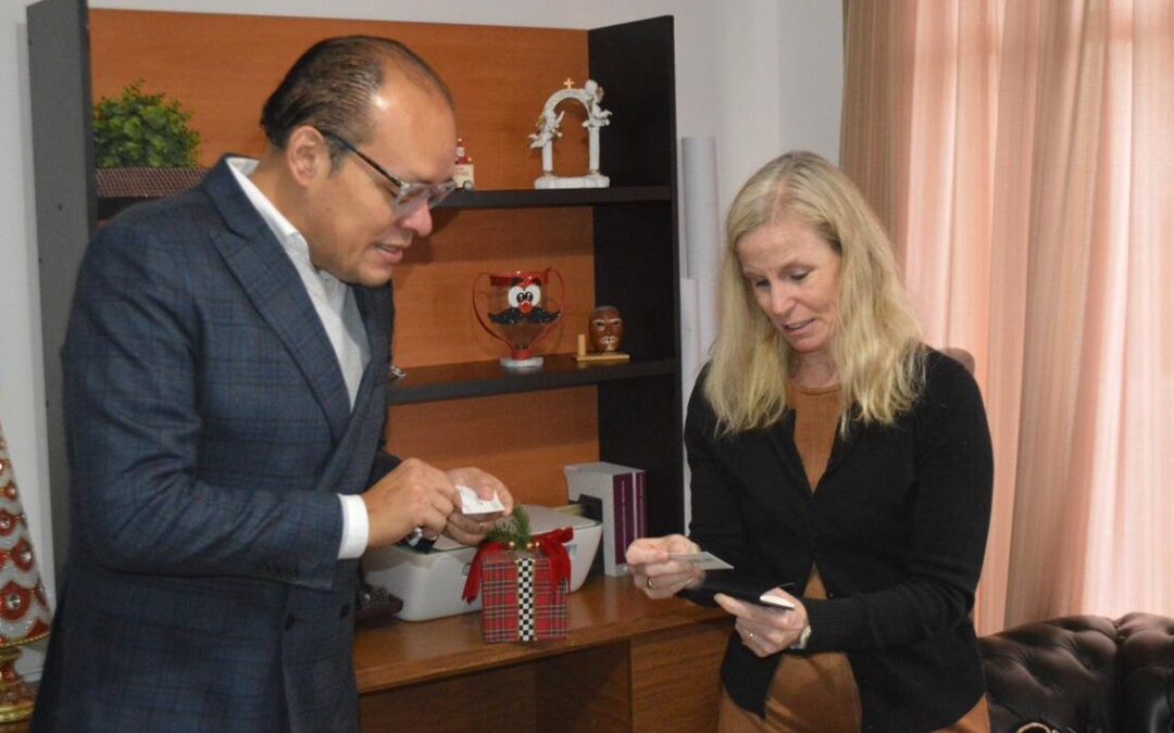 CÓNSUL GENERAL DE ESTADOS UNIDOS SE REUNE CON AUTORIDADES DEL ESTADO