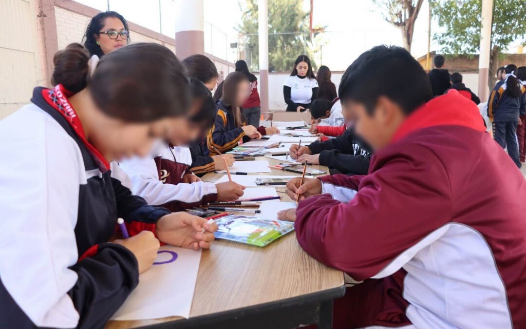 GOBIERNO ESTATAL PROMUEVE ESPACIOS LIBRES DE VIOLENCIA EN LAS ESCUELAS