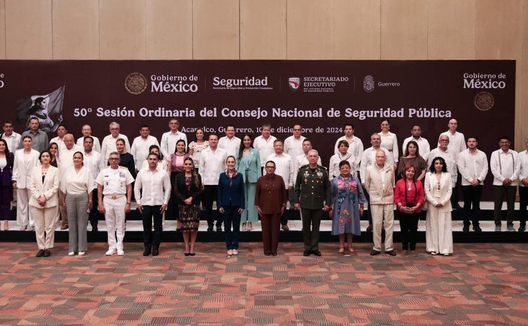FUE REALIZADA SESIÓN ORDINARIA DEL CONSEJO NACIONAL DE SEGURIDAD PÚBLICA