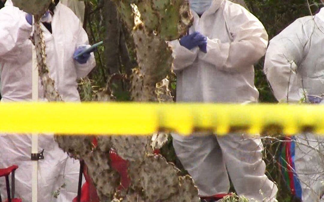 HALLARON TANQUES Y RESTOS CALCINADOS AL NORTE DE VALLES