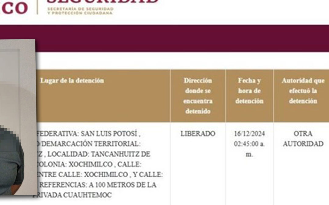 LIBERAN AL «KIPPY», UNO DE LOS DETENIDOS TRAS EL ASESINATO DEL ALCALDE DE TANCANHUITZ
