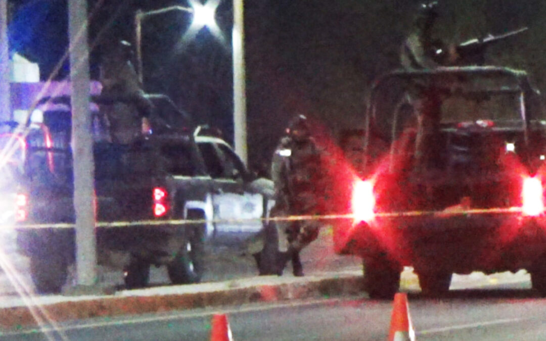 DOS MILITARES ACRIBILLADOS JUNTO AL ALCALDE DE TANCANHUITZ