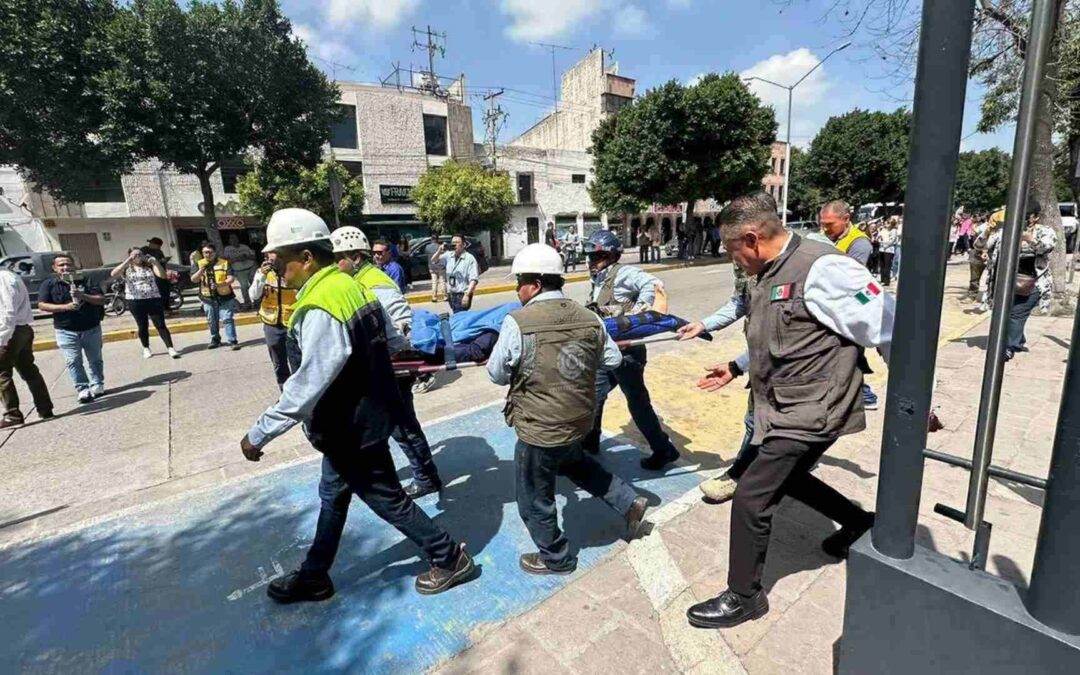 INCREMENTA SLP PARTICIPACIÓN CIUDADANA EN SIMULACROS DE PREVENCIÓN