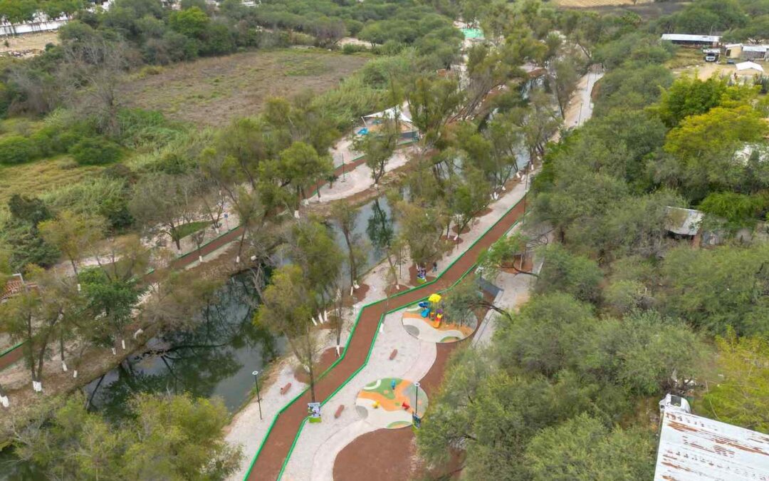 INAUGURAN OBRAS RECREATIVAS Y EDUCATIVAS EN RIOVERDE, SANTA CATARINA Y LAGUNILLAS
