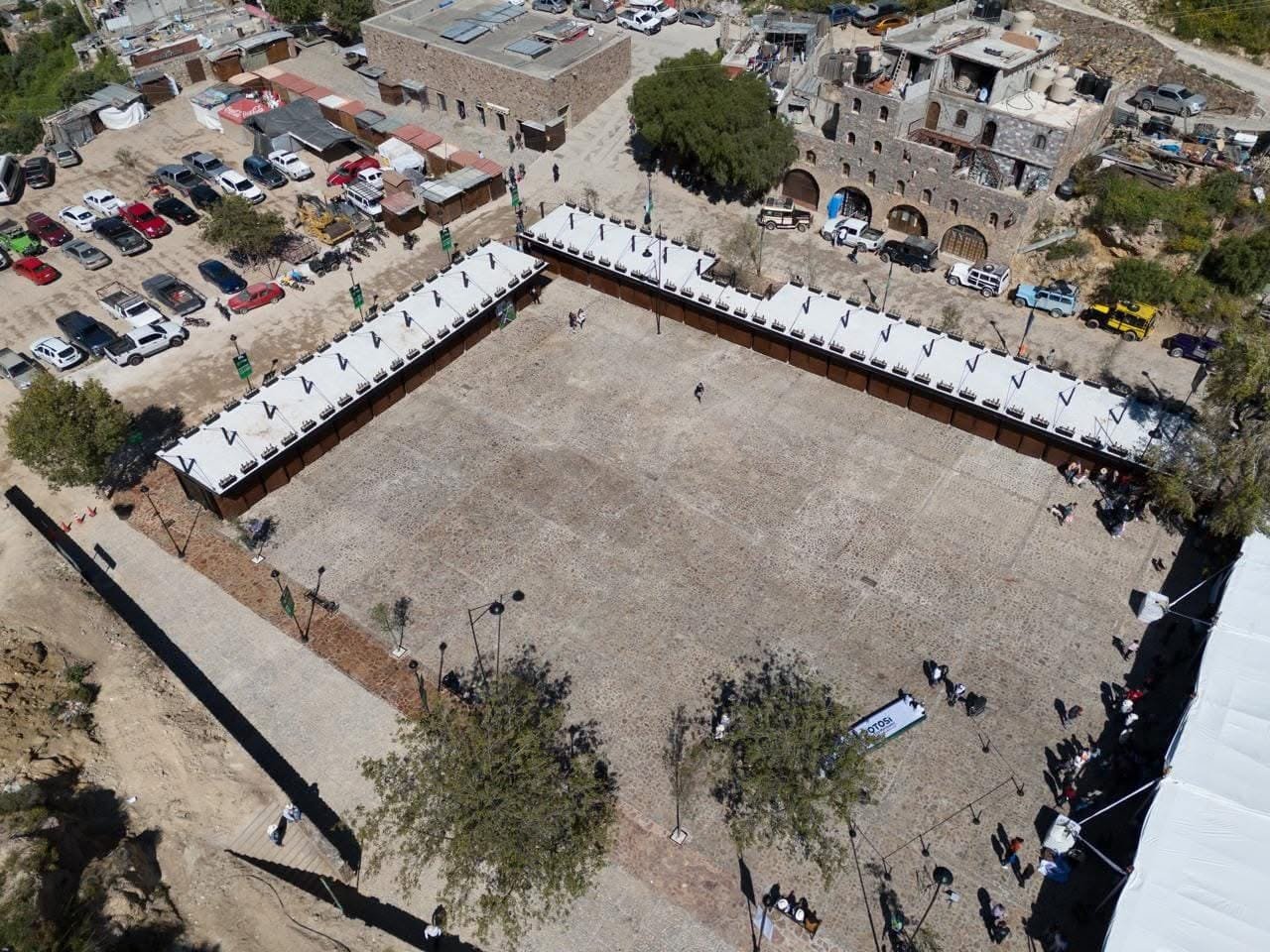 ANUNCIAN SEGUNDA ETAPA DE PLAZA TURÍSTICA EN REAL DE CATORCE