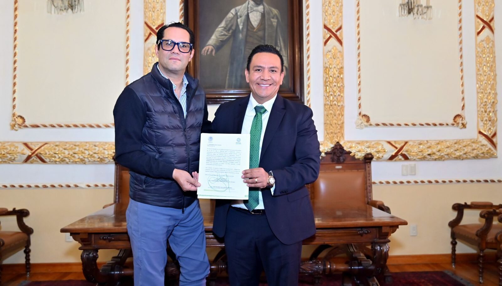 RINDE PROTESTA NUEVO PRESIDENTE DEL PATRONATO DE LA FERIA NACIONAL POTOSINA