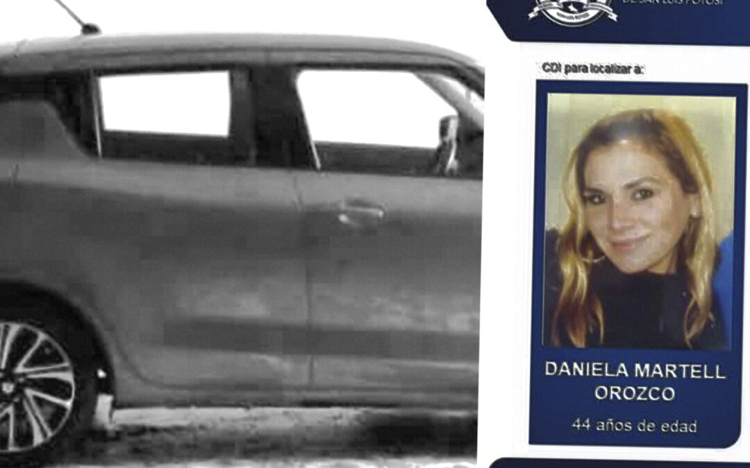 HALLAN EL VEHÍCULO DE DANIELA MARTELL EN EL MUNICIPIO DE ZARAGOZA
