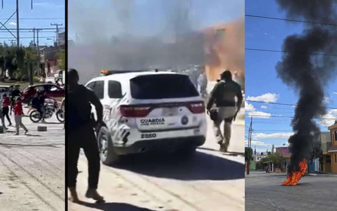 TRUENAN CIUDADANOS CONTRA LA GUARDIA ESTATAL EN MATEHUALA