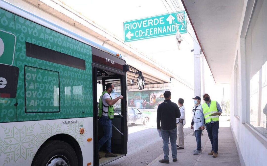 DEFINEN LAS NUEVAS RUTAS DE METRORED EN VALLES Y RIOVERDE