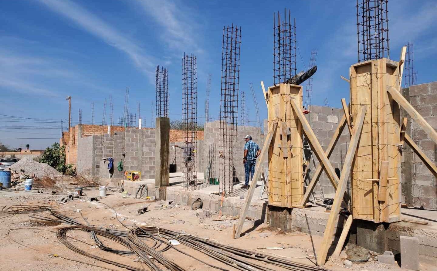 40 POR CIENTO DE AVANCE EN CONSTRUCCIÓN DEL REFUGIO PARA MASCOTAS DEL ESTADO