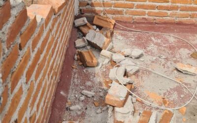 EJECUTIVO ESTATAL SUPERVISA VIVIENDAS AFECTADAS EN EXPLOSIÓN DE FIN DE AÑO