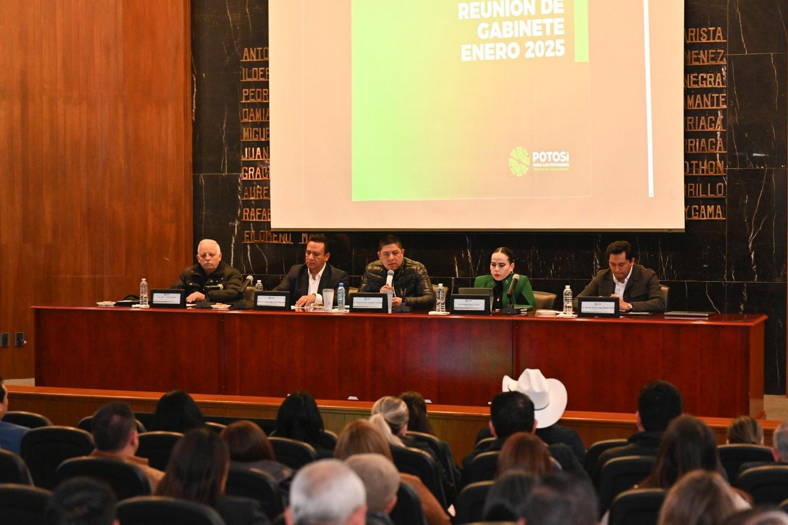 RICARDO GALLARDO EXHORTA AL GABINETE ESTATAL A REFORZAR TRABAJO EN 2025