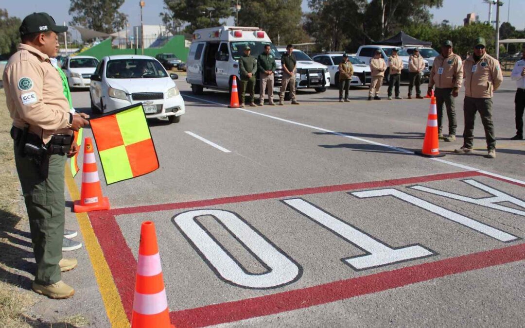 INAUGURAN EL REACONDICIONAMIENTO DE LA PISTA PARA CLASES DE MANEJO