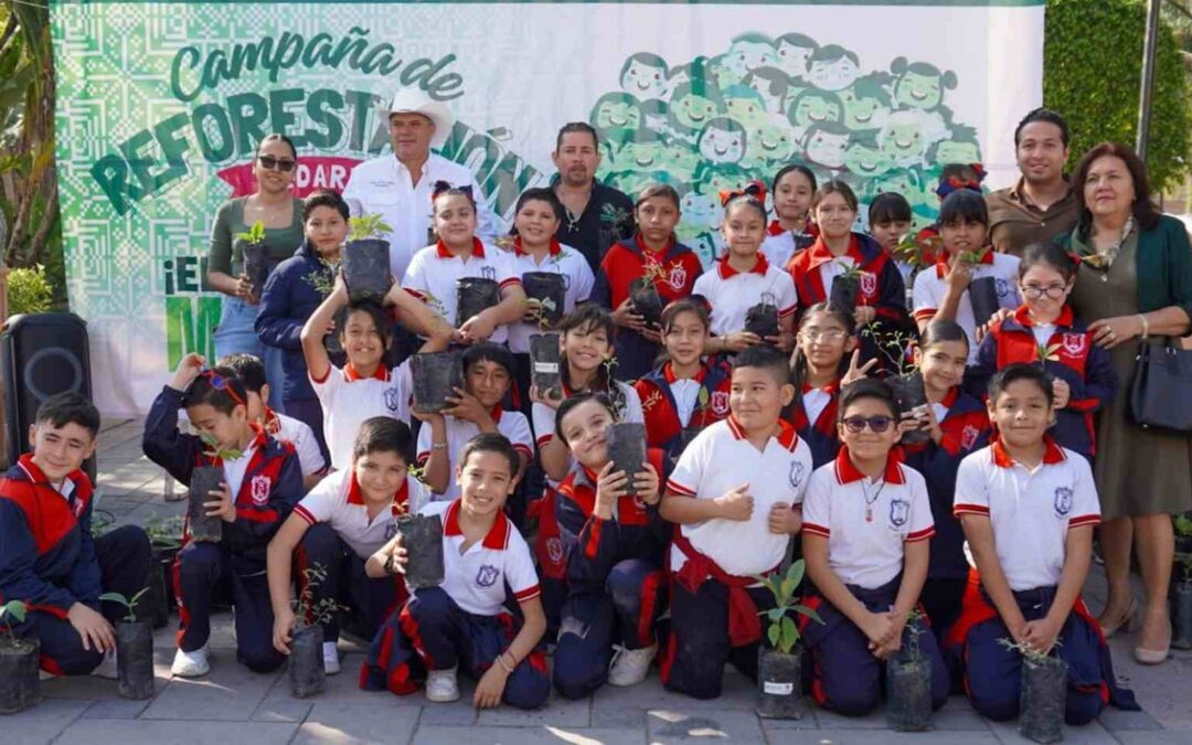 REALIZAN ACCIONES DE REFORESTACIÓN EN LA REGIÓN MEDIA