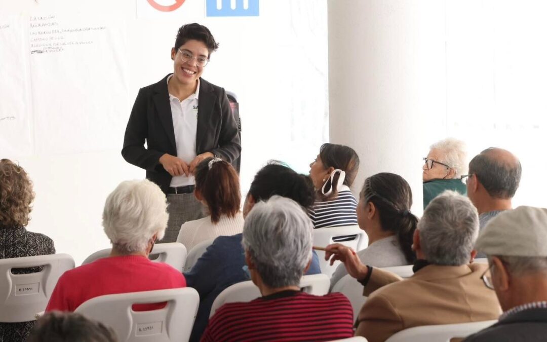 SENSIBILIZAN A PERSONAS ADULTAS MAYORES EN PREVENCIÓN DEL CÁNCER