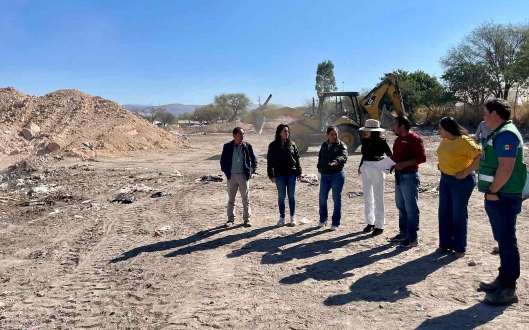 SUPERVISAN REMEDIACIÓN DE TIRADERO CLANDESTINO EN SANTA MARÍA