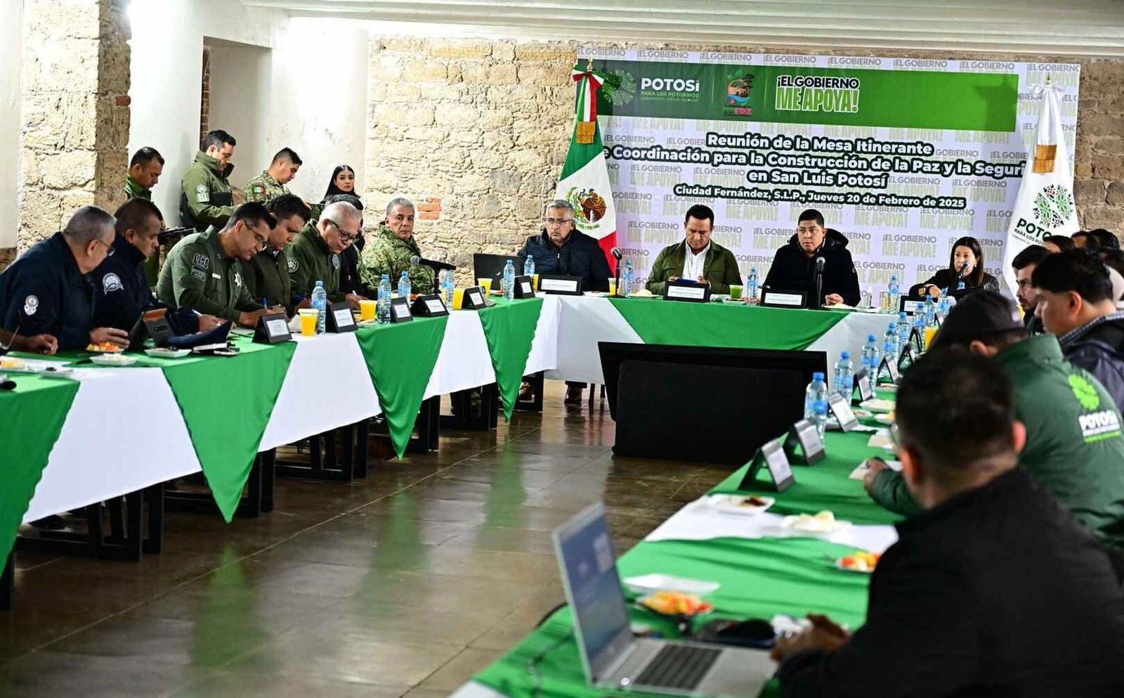 SE LLEVÓ A CABO MESA DE SEGURIDAD EN LA REGIÓN MEDIA