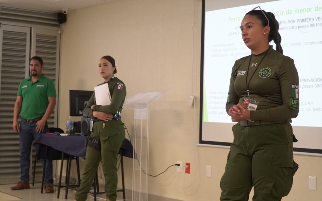 LLEVAN CURSOS DE EDUCACIÓN VIAL A UNIVERSITARIOS DEL ESTADO