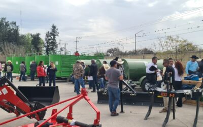 PRODUCTORES SOLEDENSES RECIBEN EQUIPAMIENTO AGRICOLA