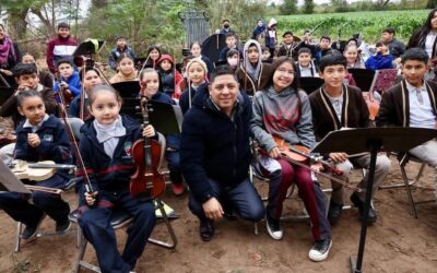 ATIENDEN PETICIÓN DE ORQUESTA SINFÓNICA INFANTIL DE CIUDAD FERNÁNDEZ