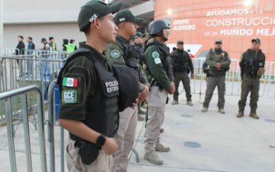 FUE IMPLEMENTADO OPERATIVO DE SEGURIDAD POR PARTIDO EN EL ALFONSO LASTRAS