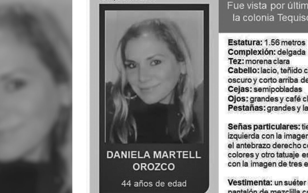 RESTOS HALLADOS EN ZARAGOZA SON DE DANIELA MARTELL
