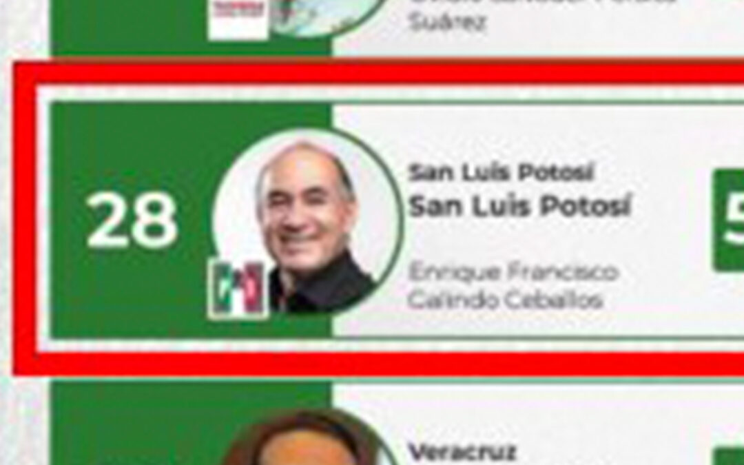 GALINDO PASA «DE PANZAZO»; ESTÁ HASTA EL NÚMERO 28 DEL PAÍS