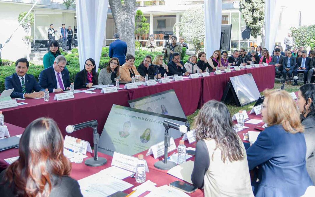 SLP COMPAGINA LABORES CON LA SECRETARÍA ANTICORRUPCIÓN Y BUEN GOBIERNO Y ENTIDADES FEDERATIVAS