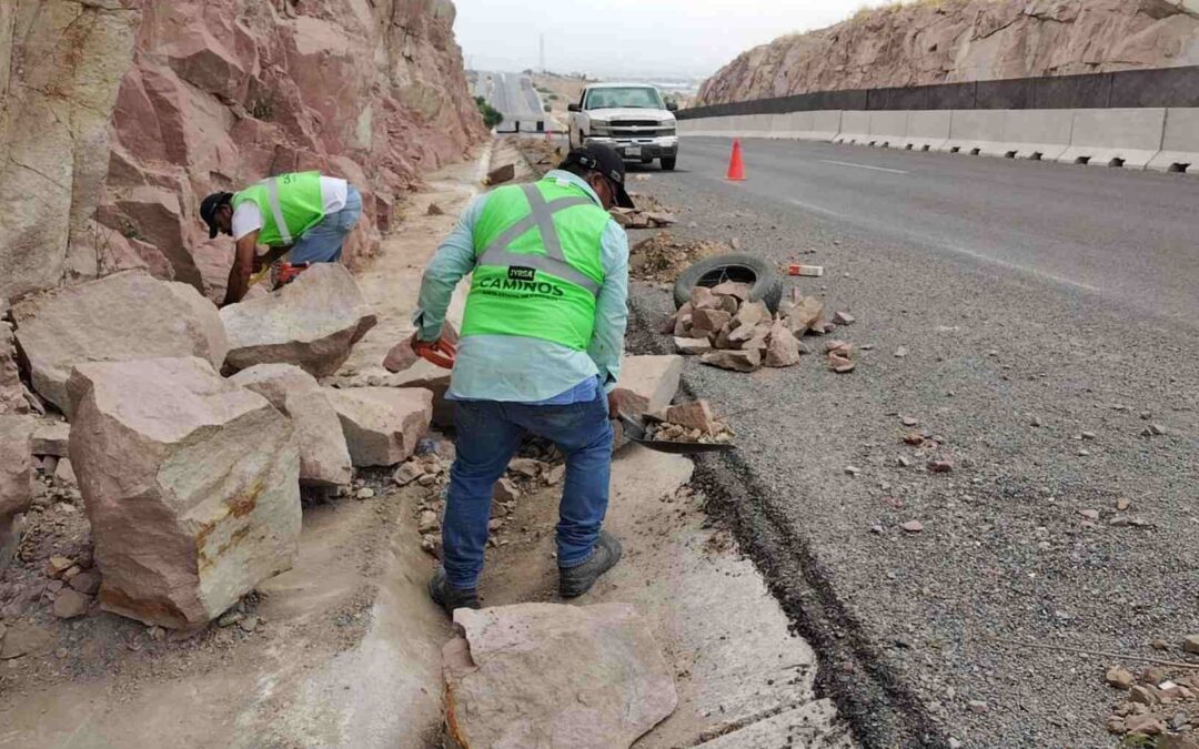ESTADO REALIZÓ REHABILITACIÓN A 211 KMS DE CAMINOS DE SLP EN FEBRERO