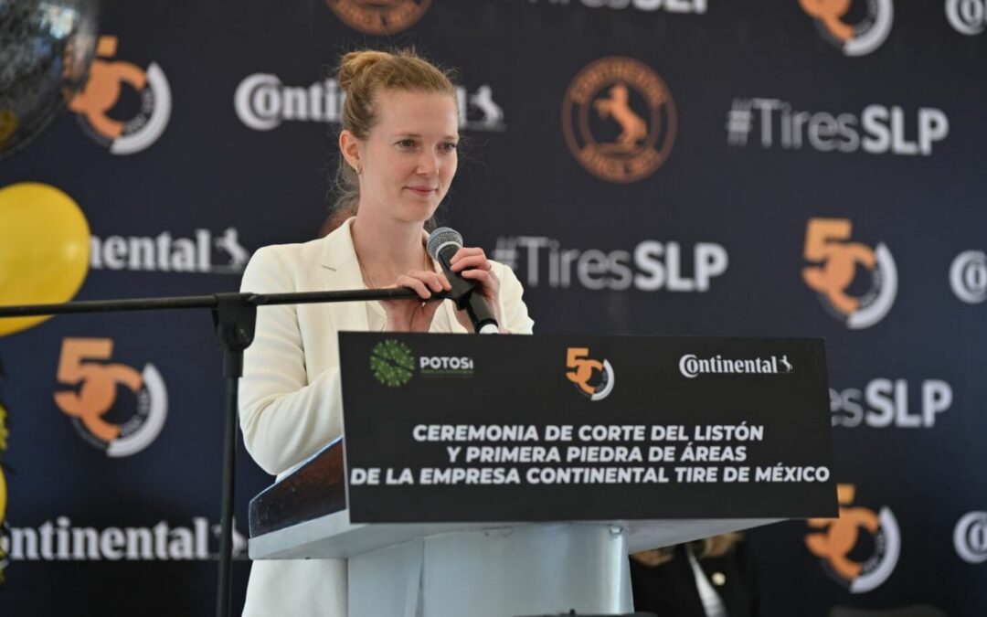 DIO INICIO LA AMPLIACIÓN DE LA EMPRESA CONTINENTAL TIRE EN SLP