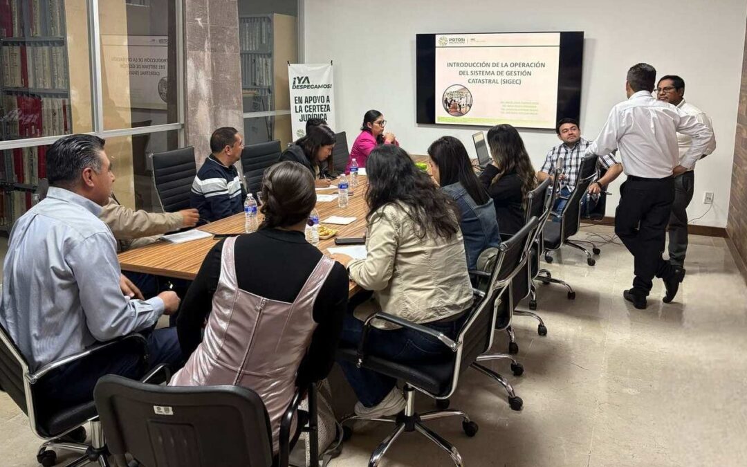 BRINDAN ASESORÍA TÉCNICA ESPECIALIZADA A CATASTROS MUNICIPALES