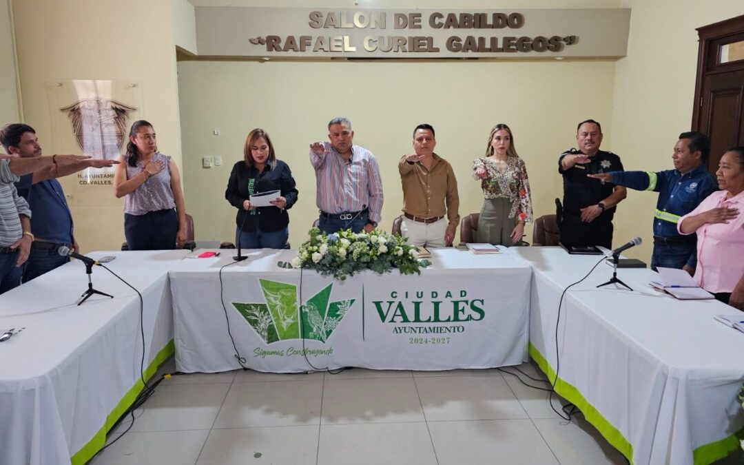 TOMA PROTESTA AL CONSEJO CONSULTIVO MUNICIPAL DE TURISMO DE VALLES