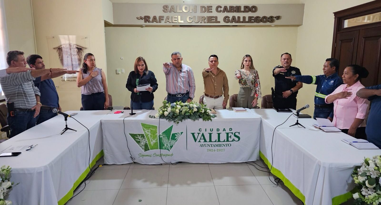 TOMA PROTESTA AL CONSEJO CONSULTIVO MUNICIPAL DE TURISMO DE VALLES