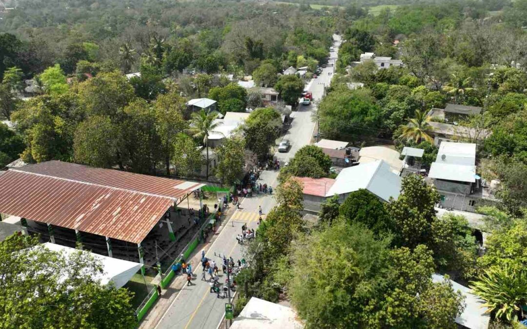 ENTREGAN REHABILITACIÓN DEL CAMINO A TANCHACHÍN EN LA HUASTECA