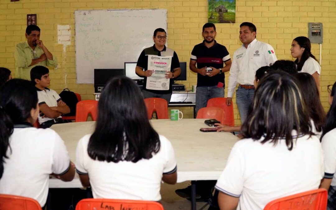 PRESENTAN CONVOCATORIA DEL CONSEJO JUVENIL DE EVALUACIÓN Y PARTICIPACIÓN EN LA HUASTECA