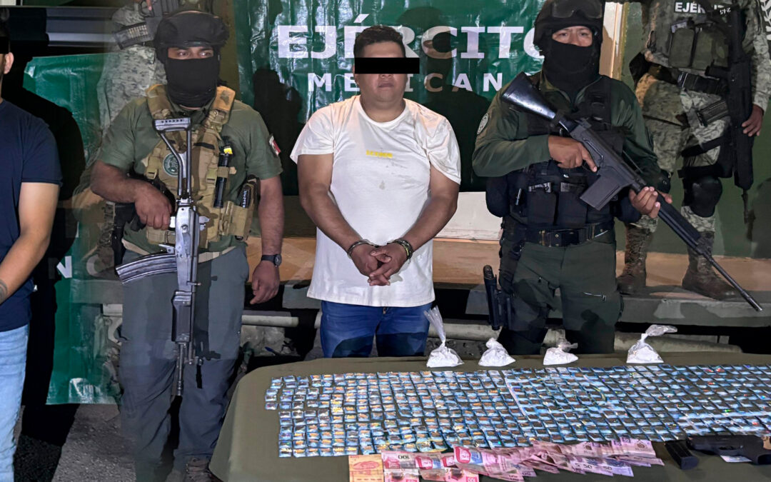 «EL PADRINO» IBA EN HUMMER, ARMADO Y CON DROGA: FUE DETENIDO EN HUICHIHUAYÁN