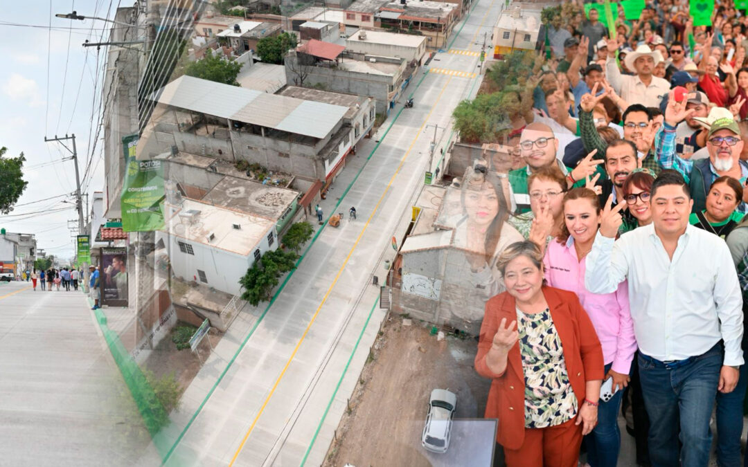 IMPORTANTE VIALIDAD FUE REHABILIITADA EN CD. FERNÁNDEZ