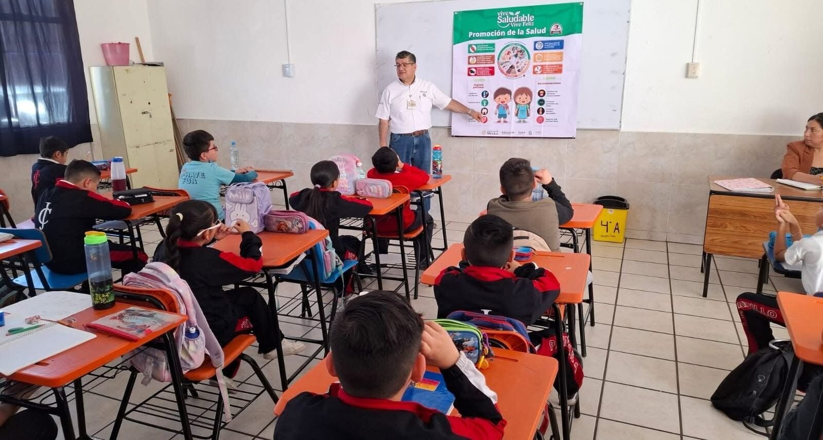 REALIZAN ACCIONES PARA PROMOVER HÁBITOS SALUDABLES EN ESCUELAS