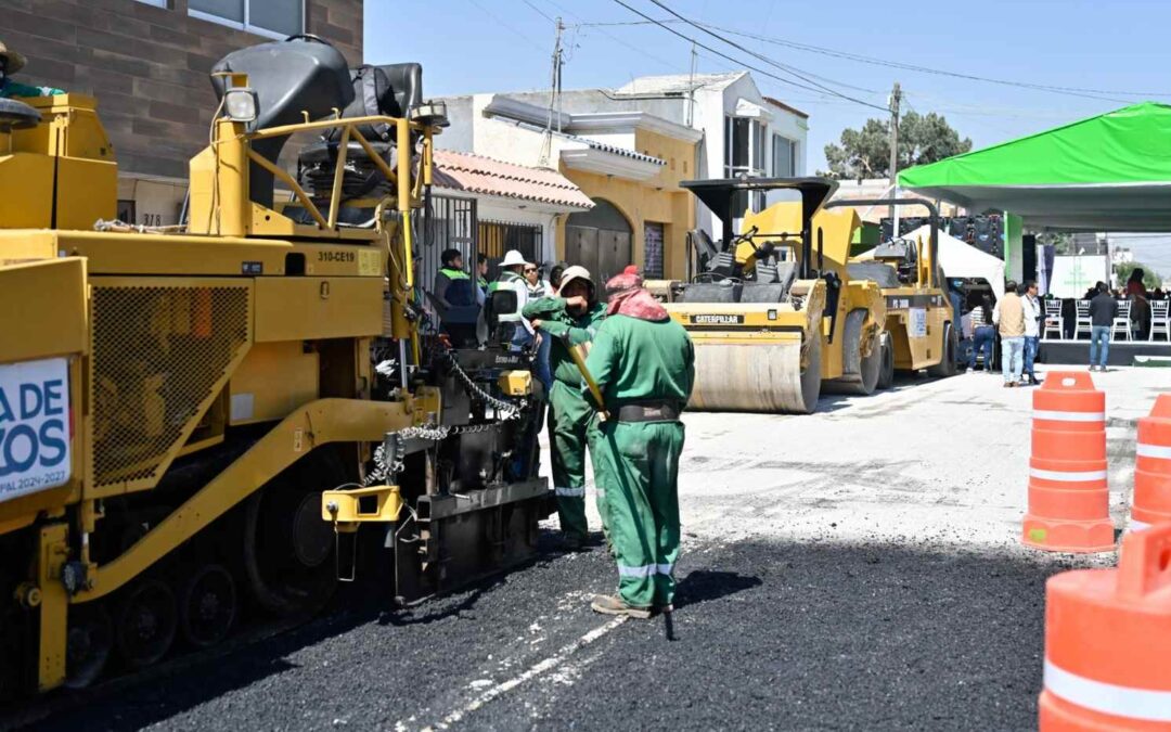 INICIARON OBRAS DE REHABILITACIÓN EN CALLES DE VILLA DE POZOS