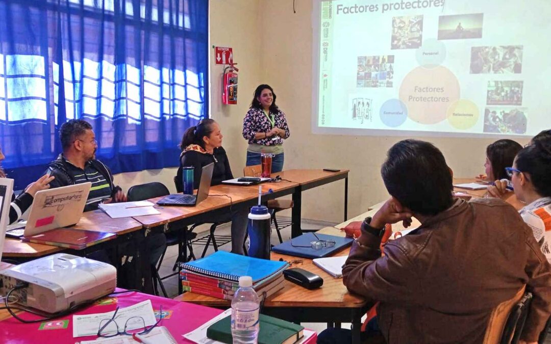 IMPULSAN ACCIONES DE PREVENCIÓN EN ESCUELAS DEL ESTADO