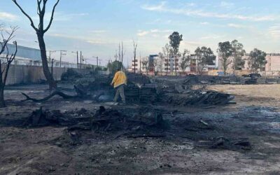TARIMERA EN SOLEDAD DE GRACIANO SÁNCHEZ SE INCENDIÓ POR CUARTA OCASIÓN