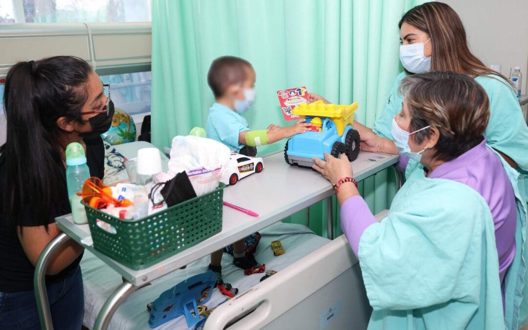 SE CELEBRÓ DÍA DEL INFANTE A PACIENTES DEL IMSS