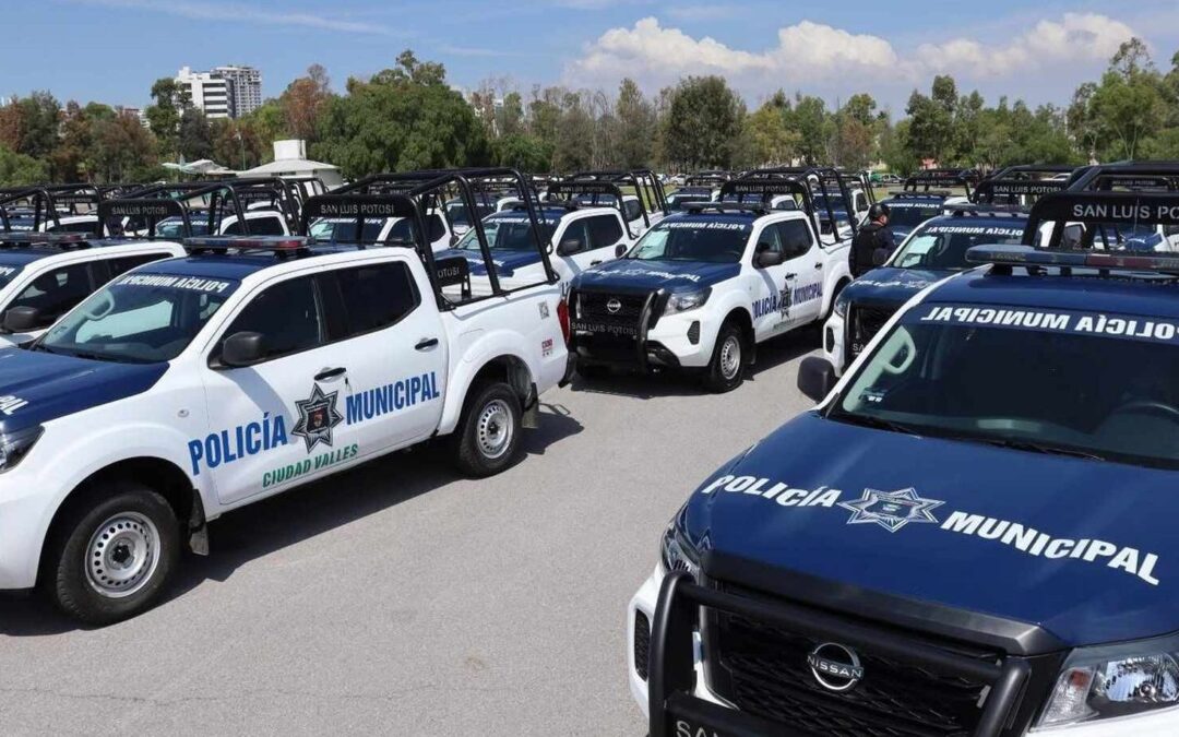 LLEGARÁN RECURSOS A 39 MUNICIPIOS DE SLP PARA DESTINAR A POLICÍAS MUNICIPALES