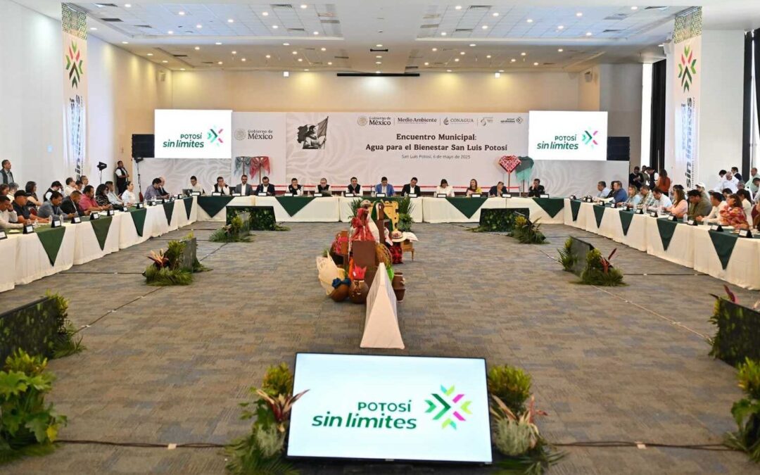 ESTADO Y FEDERACIÓN GESTIONAN INFRAESTRUCTURA HÍDRICA PARA SLP