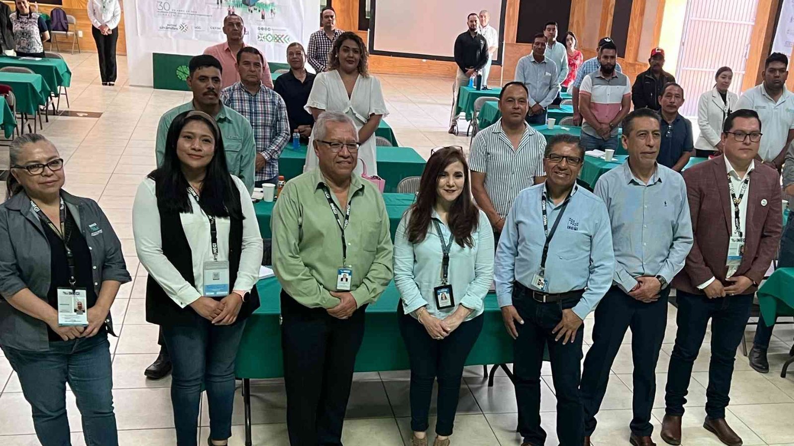 FINALIZAN CURSOS DE CAPACITACIÓN A AYUNTAMIENTOS IMPARTIDOS POR EL INEGI