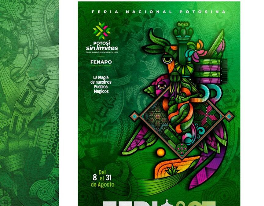 ELEMENTOS DE LOS PUEBLOS MÁGICOS POTOSINOS SE INCLUYEN EN EL CARTEL OFICIAL DE LA FENAPO 2025