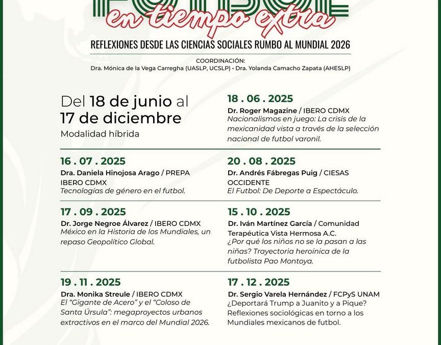 ARCHIVO HISTÓRICO ANALIZA EL FUTBOL DESDE LAS CIENCIAS SOCIALES