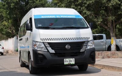 APERTURAN NUEVA RUTA DE TRANSPORTE EN RIOVERDE